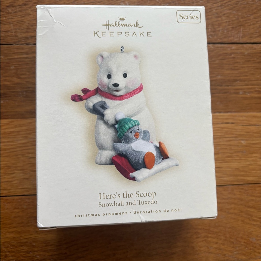 Hallmark Keepsake Ornament - “Here’s the Scoop” - 7th in the series